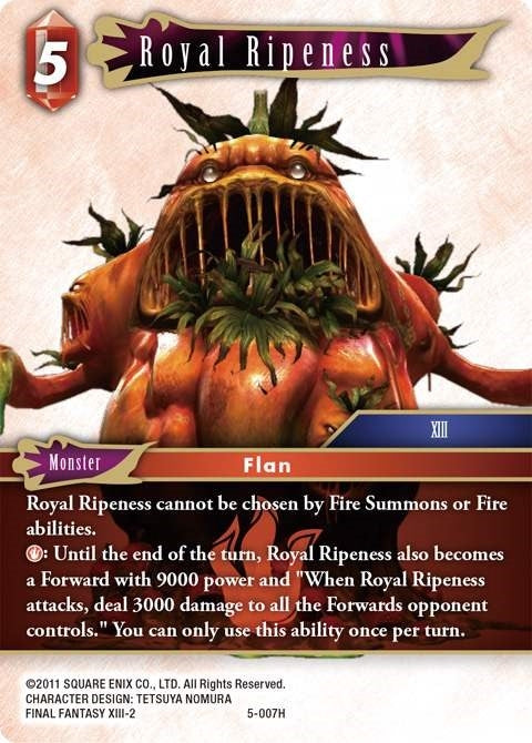 Image for Royal Ripeness (5-007H) (Opus V) (OP5) - Final Fantasy TCG
