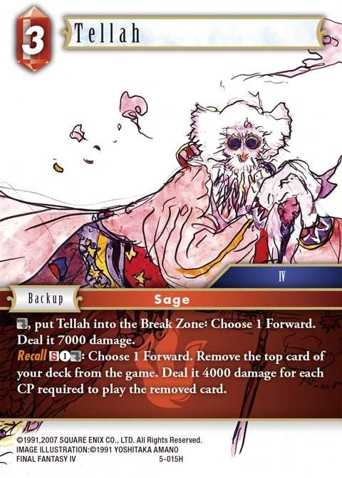 Image for Tellah (5-015H) (Opus V) (OP5) - Final Fantasy TCG