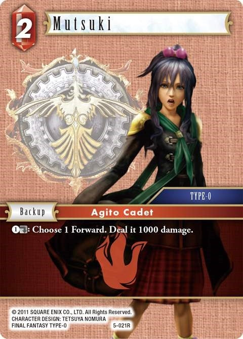 Image for Mutsuki (5-021R) (Opus V) (OP5) - Final Fantasy TCG