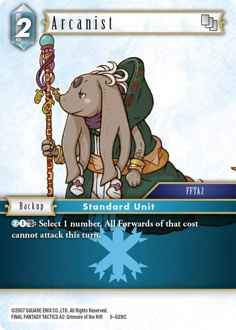 Image for Arcanist (FFTA2) (5-028C) (Opus V) (OP5) - Final Fantasy TCG
