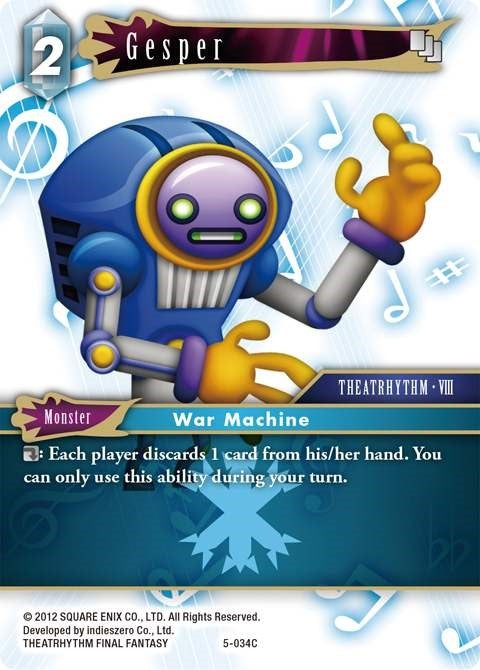 Image for Gesper (5-034C) (Opus V) (OP5) - Final Fantasy TCG