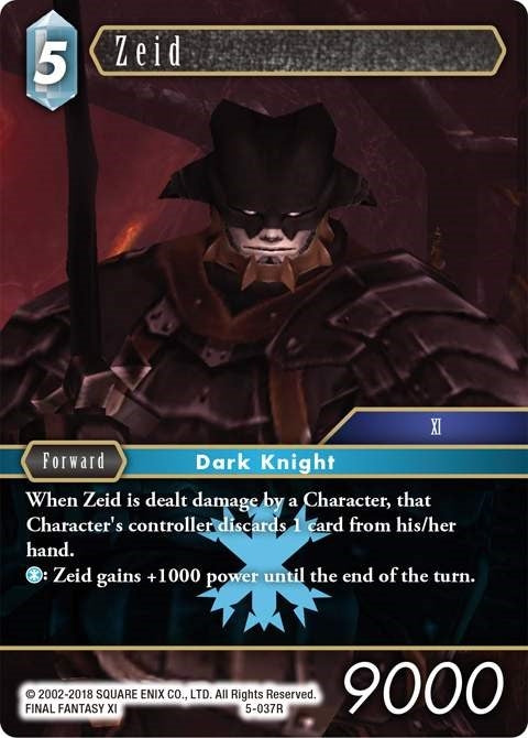 Image for Zeid (5-037R) (Opus V) (OP5) - Final Fantasy TCG