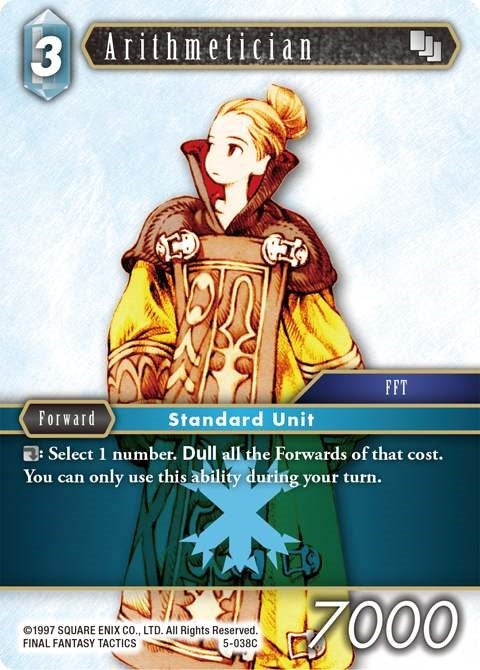 Image for Arithmetician (5-038C) (Opus V) (OP5) - Final Fantasy TCG