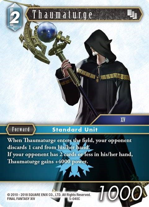 Image for Thaumaturge (5-040C) (Opus V) (OP5) - Final Fantasy TCG