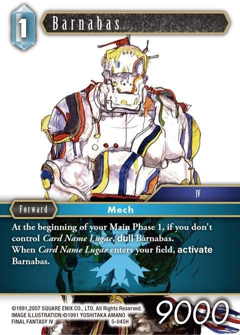 Image for Barnabas (5-045H) (Opus V) (OP5) - Final Fantasy TCG