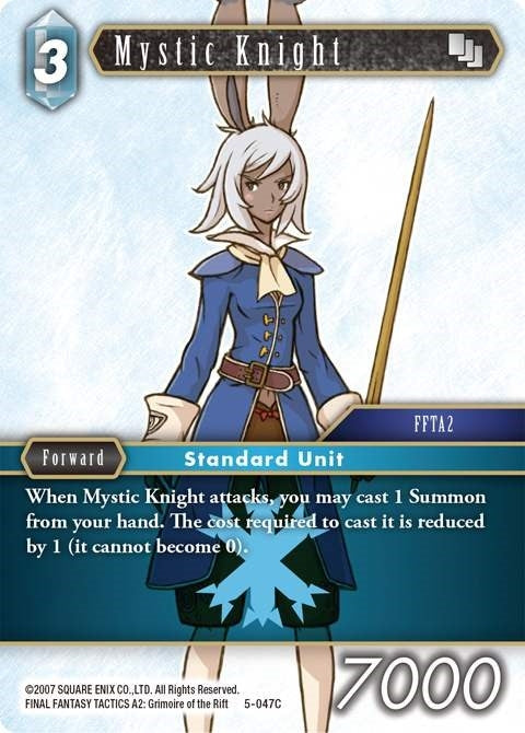 Image for Mystic Knight (5-047C) (Opus V) (OP5) - Final Fantasy TCG