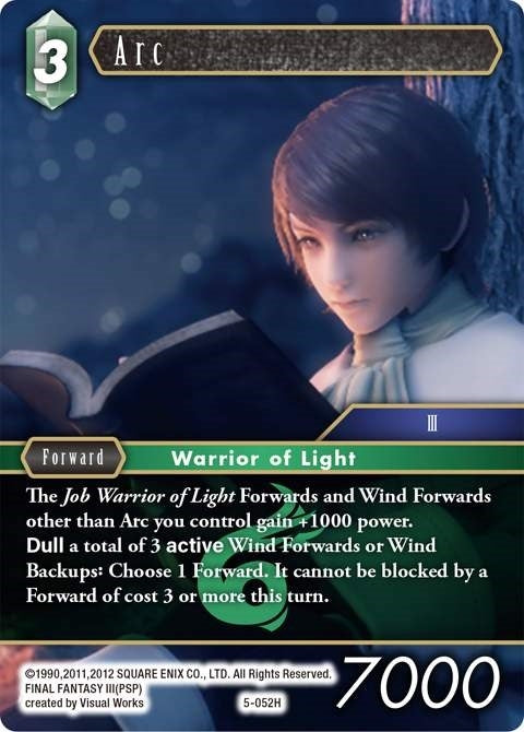 Image for Arc (5-052H) (Opus V) (OP5) - Final Fantasy TCG