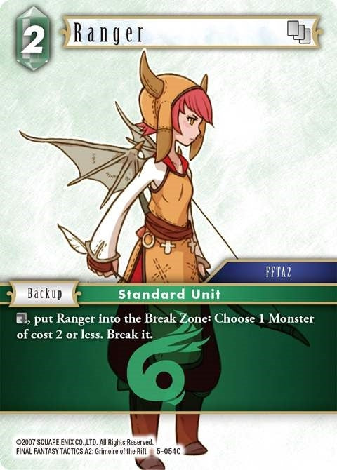 Image for Ranger (5-054C) (Opus V) (OP5) - Final Fantasy TCG