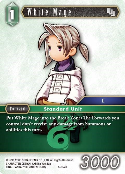 Image for White Mage (Luneth) (5-057C) (Opus V) (OP5) - Final Fantasy TCG
