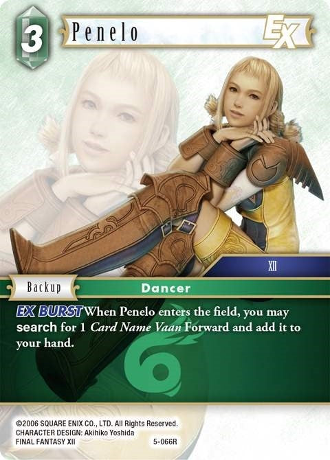 Image for Penelo EX (5-066R) (Opus V) (OP5) - Final Fantasy TCG