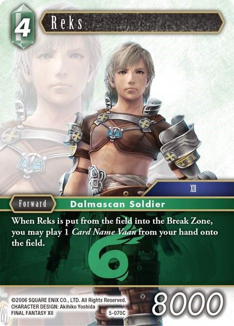 Image for Reks (5-070C) (Opus V) (OP5) - Final Fantasy TCG