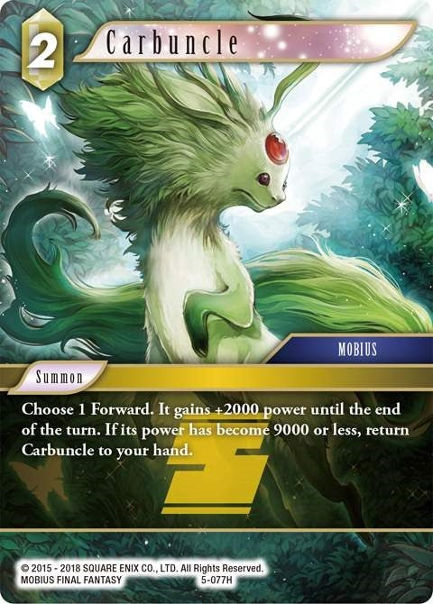 Image for Carbuncle (5-077H) (Opus V) (OP5) - Final Fantasy TCG