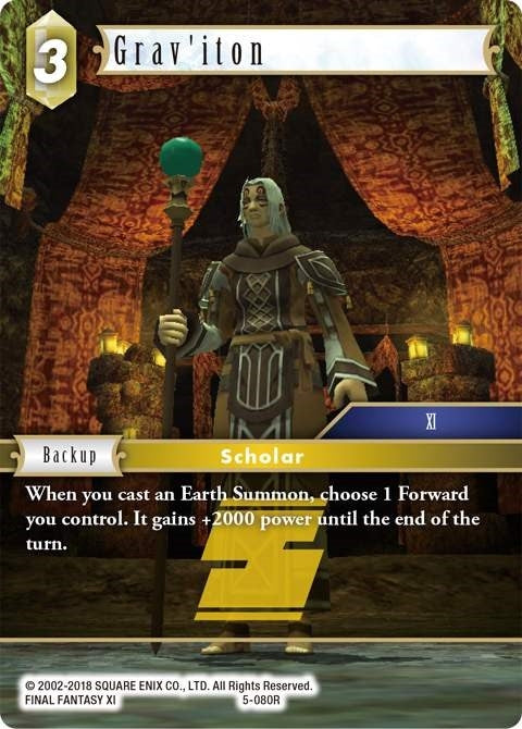 Image for Grav'iton (5-080R) (Opus V) (OP5) - Final Fantasy TCG