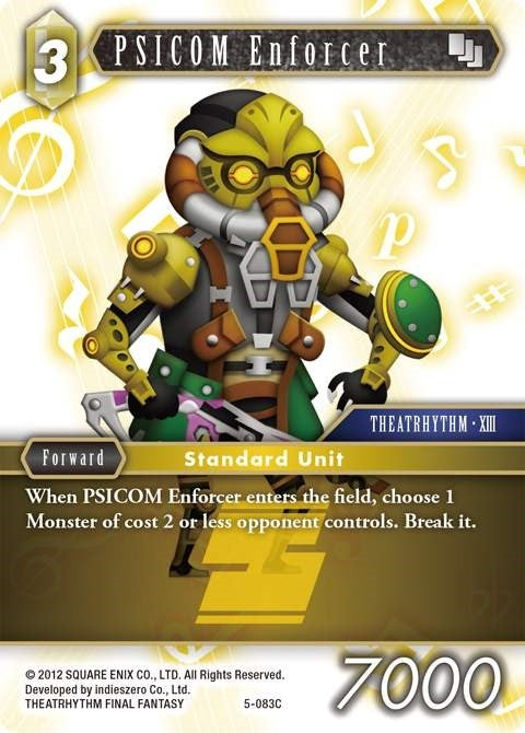 Image for PSICOM Enforcer (5-083C) (Opus V) (OP5) - Final Fantasy TCG