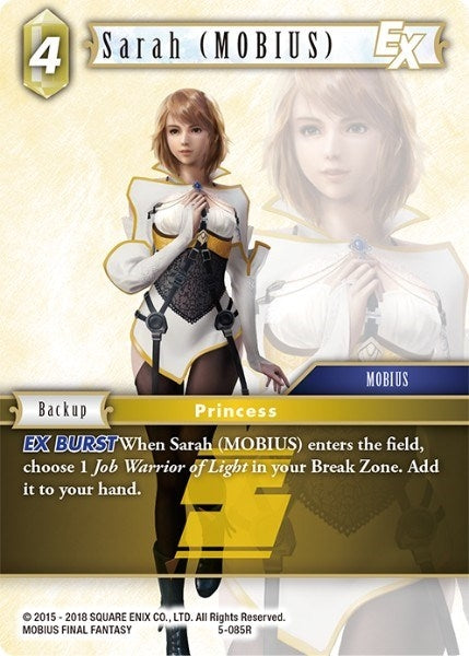 Image for Sarah (MOBIUS) EX (5-085R) (Opus V) (OP5) - Final Fantasy TCG
