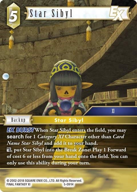 Image for Star Sibyl EX (5-091H) (Opus V) (OP5) - Final Fantasy TCG