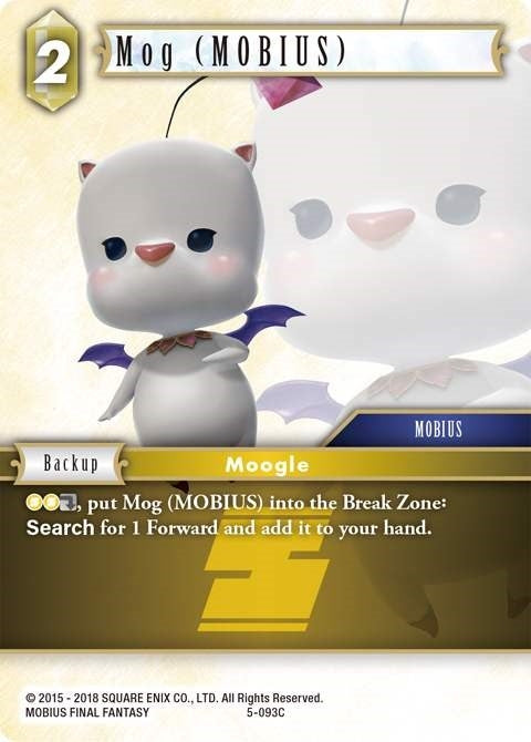 Image for Mog (MOBIUS) (5-093C) (Opus V) (OP5) - Final Fantasy TCG