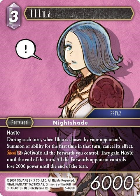 Image for Illua (5-099H) (Opus V) (OP5) - Final Fantasy TCG