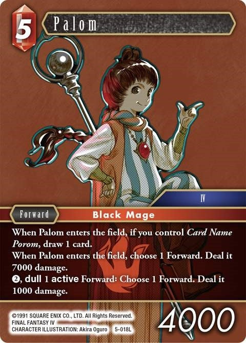 Image for Palom (5-018L) (Opus V) (OP5) - Final Fantasy TCG