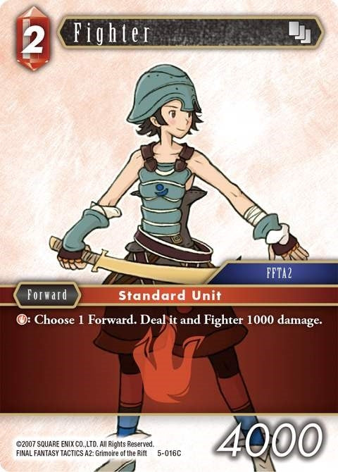 Image for Fighter (5-016C) (Opus V) (OP5) - Final Fantasy TCG