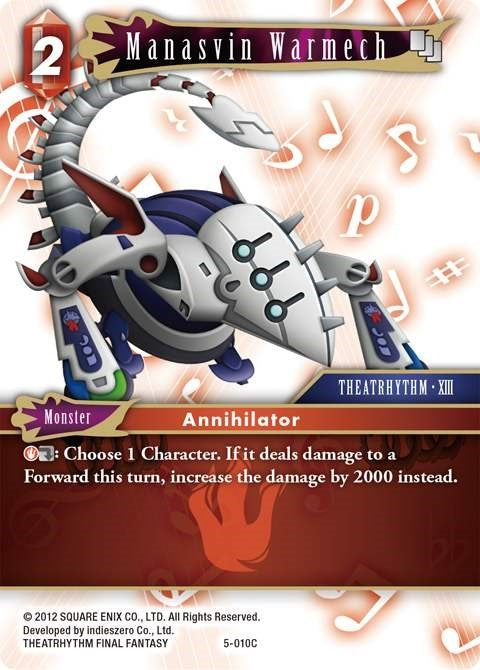 Image for Manasvin Warmech (5-010C) (Opus V) (OP5) - Final Fantasy TCG