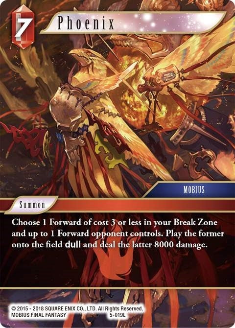 Image for Phoenix (5-019L) (Opus V) (OP5) - Final Fantasy TCG