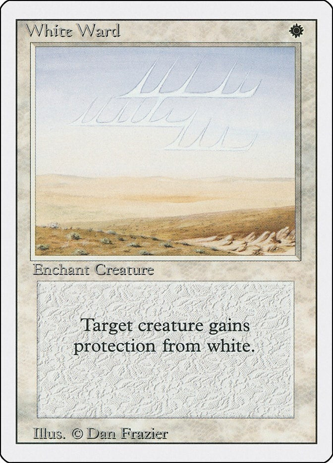 Image for White Ward (Revised Edition) (3ED) - Magic: The Gathering