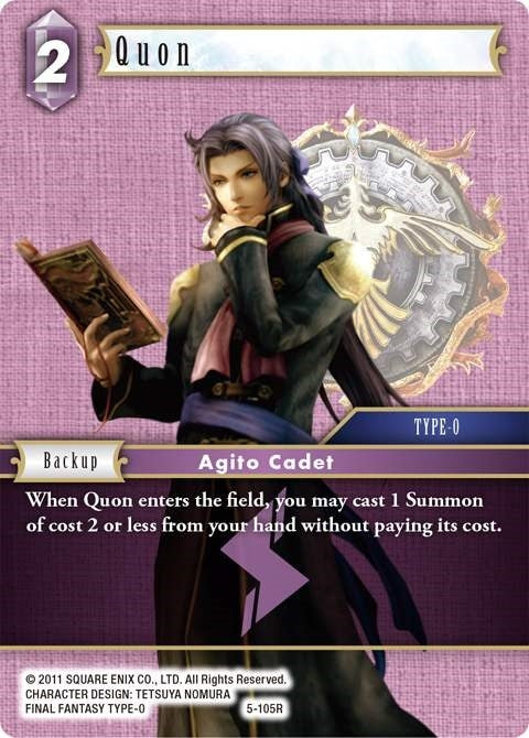Image for Quon (5-105R) (Opus V) (OP5) - Final Fantasy TCG