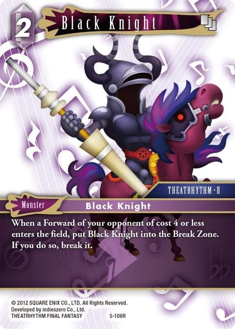 Image for Black Knight (5-106R) (Opus V) (OP5) - Final Fantasy TCG