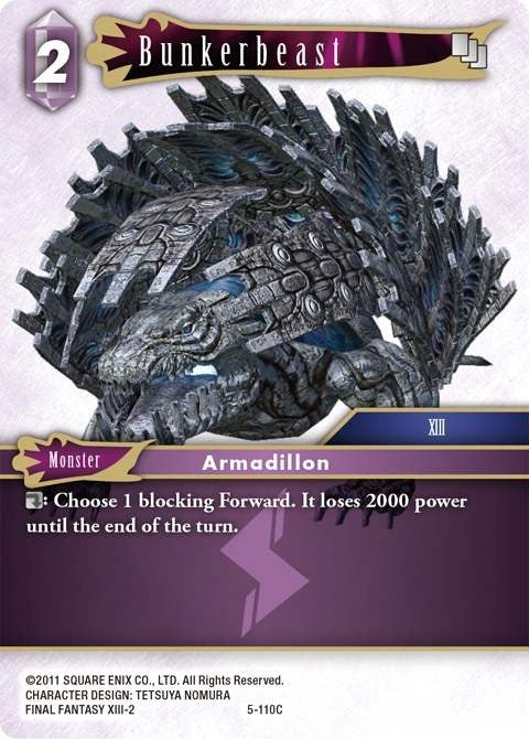 Image for Bunkerbeast (5-110C) (Opus V) (OP5) - Final Fantasy TCG