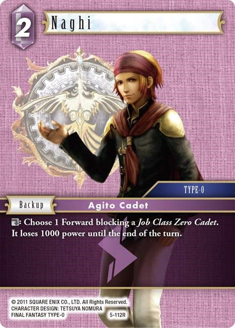 Image for Naghi (5-112R) (Opus V) (OP5) - Final Fantasy TCG