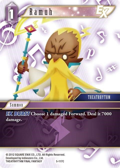 Image for Ramuh EX (5-117C) (Opus V) (OP5) - Final Fantasy TCG