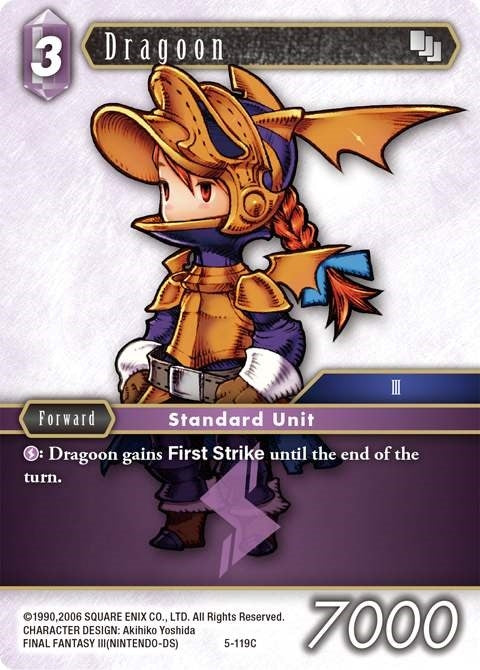 Image for Dragoon (Refia) (5-119C) (Opus V) (OP5) - Final Fantasy TCG
