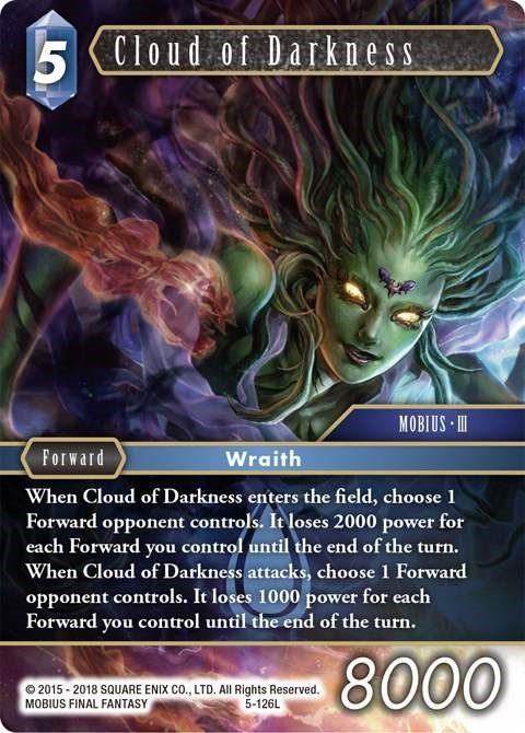 Image for Cloud of Darkness (5-126L) (Opus V) (OP5) - Final Fantasy TCG