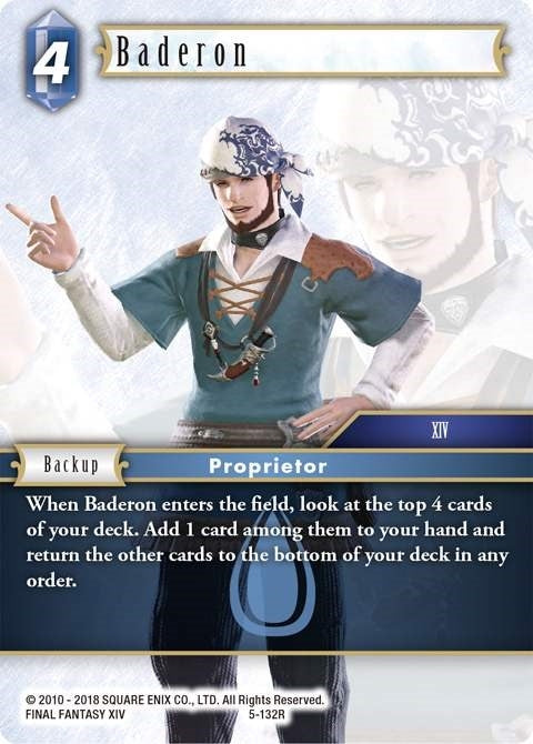 Image for Baderon (5-132R) (Opus V) (OP5) - Final Fantasy TCG