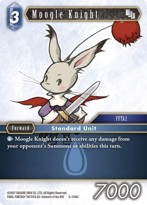 Image for Moogle Knight (5-138C) (Opus V) (OP5) - Final Fantasy TCG