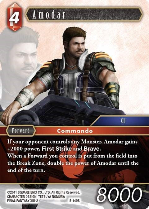 Image for Amodar (5-149S) (Opus V) (OP5) - Final Fantasy TCG
