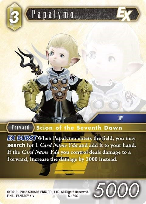 Image for Papalymo EX (5-159S) (Opus V) (OP5) - Final Fantasy TCG