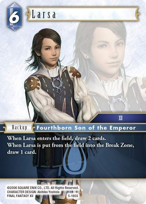 Image for Larsa (5-165S) (Opus V) (OP5) - Final Fantasy TCG