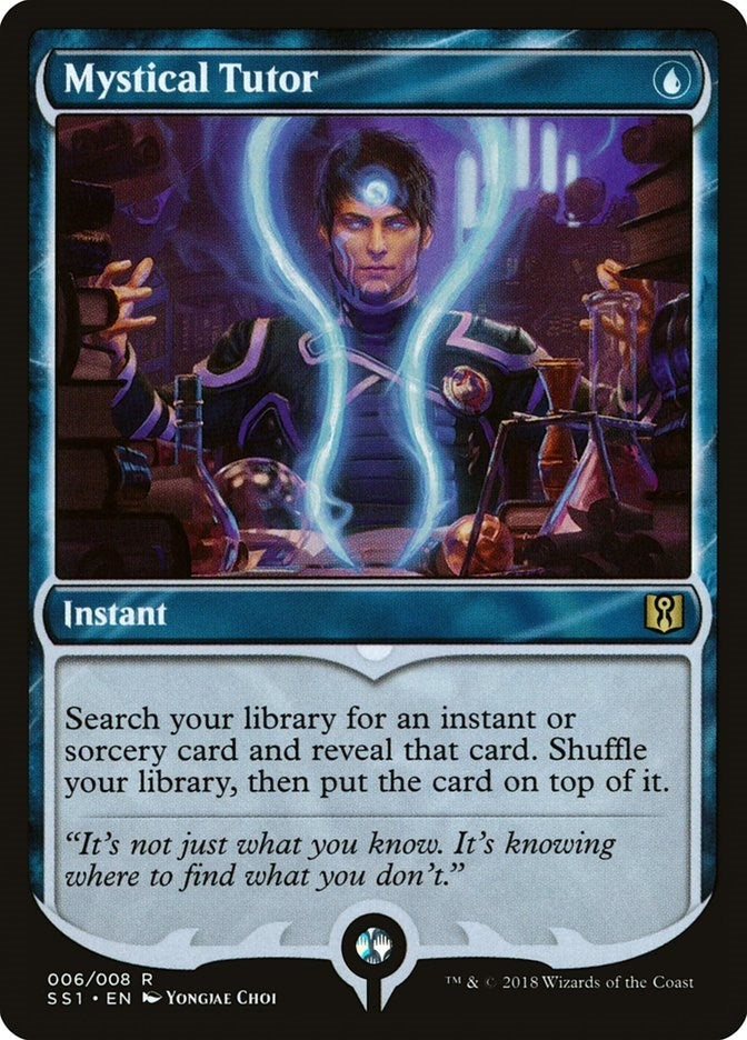 Mystical Tutor (6) (Signature Spellbook: Jace)