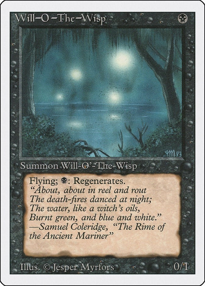 Image for Will-o'-the-Wisp (Revised Edition) (3ED) - Magic: The Gathering