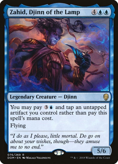 Image for Zahid, Djinn of the Lamp (76) (DOM) - Magic: The Gathering