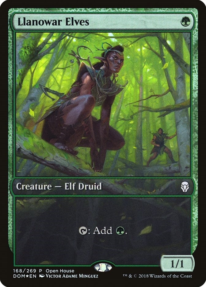 Image for Llanowar Elves (168) (Open House Promos) (OHP) - Magic: The Gathering
