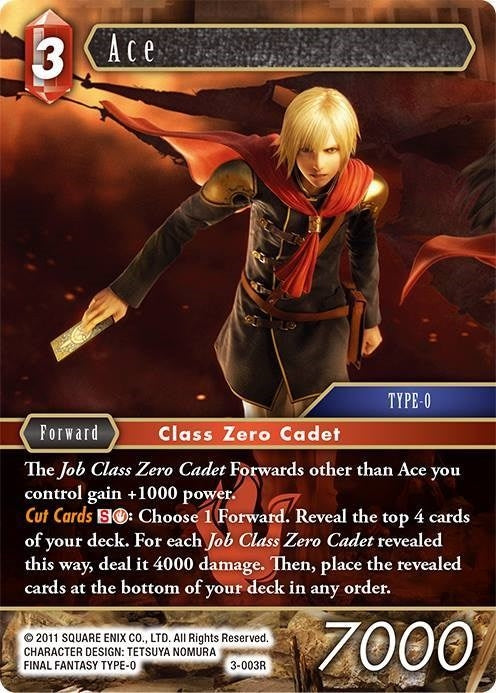 Image for Ace - PR-012/3-003R (Alternate Art) (PR-012/3-003R) (FF: Promo Cards) (PR) - Final Fantasy TCG