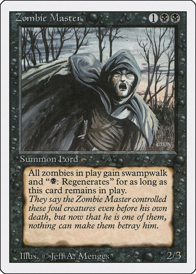 Image for Zombie Master (Revised Edition) (3ED) - Magic: The Gathering