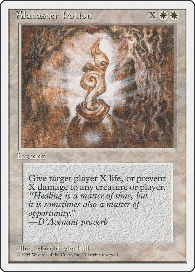 Image for Alabaster Potion (Fourth Edition) (4ED) - Magic: The Gathering