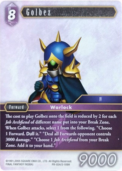 PR-024/2-109H - Golbez (Alternate Art Promo)