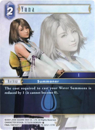 PR-023/1-177R - Yuna (Alternate Art Promo)