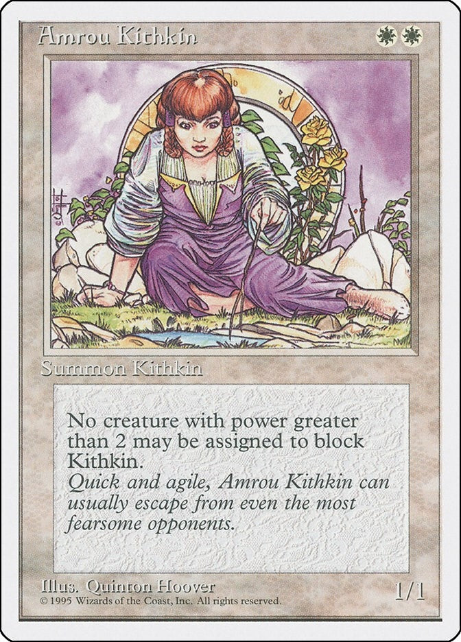Image for Amrou Kithkin (252) (Fourth Edition) (4ED) - Magic: The Gathering