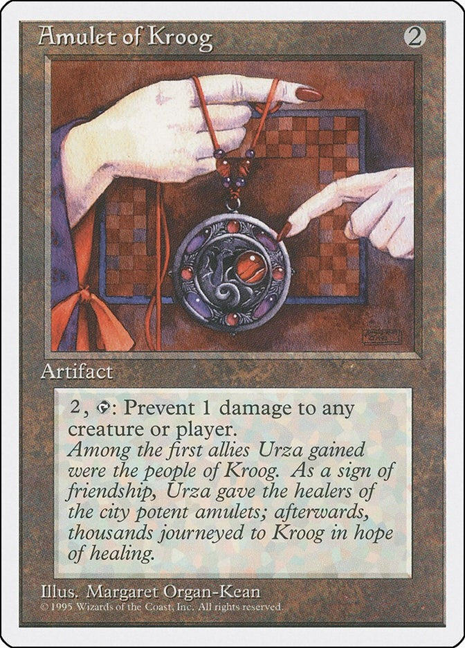 Image for Amulet of Kroog (Fourth Edition) (4ED) - Magic: The Gathering